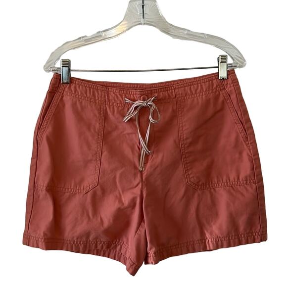 Dockers Size 10 Coral Cotton Twill Shorts Casual - Picture 1 of 8